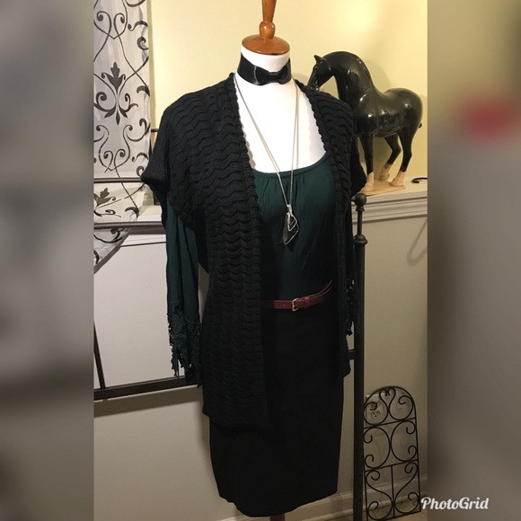 17 PIECE SET SWEATER/SKIRT/BLOUSE/JEWELRY (2)2X,3X - Picture 8 of 8